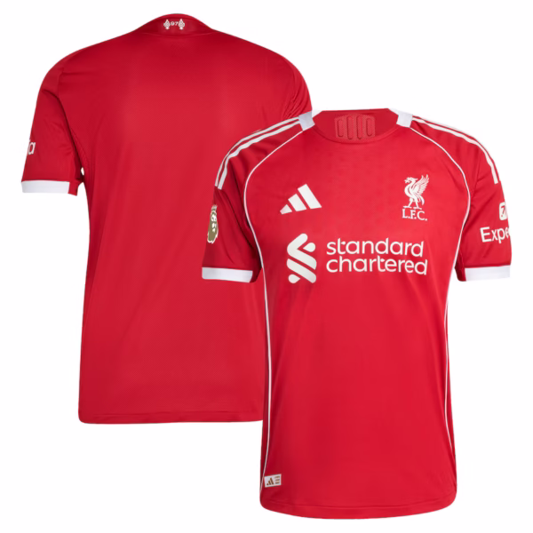 Liverpool adidas 2025/26 Home Jersey - Red